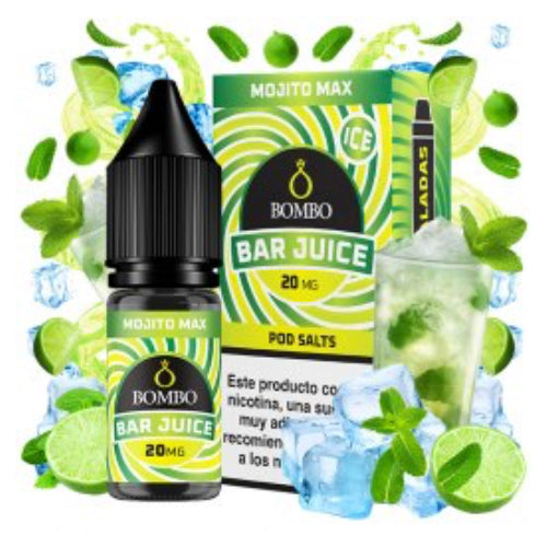 Mojito Max Ice 10ml (Nicotine Salts) (Bar Juice by Bombo)