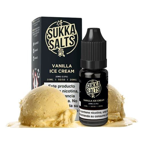 vanilla ice cream vape juice Vanilla Ice Cream 10ml (Nicotine salts) (Sukka Black Salts)