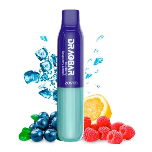 Voopoo Zovoo Dragbar 600s Blueberry Raspberry Lemon disposable pod Voopoo Zovoo Dragbar 600s Blueberry Raspberry Lemon disposable pod