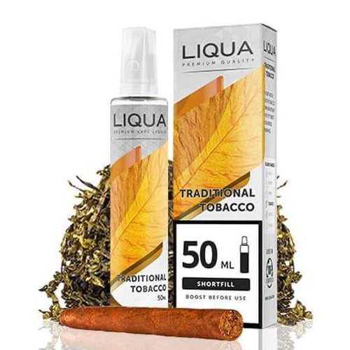 Traditional Tobacco 50ml (Liqua)