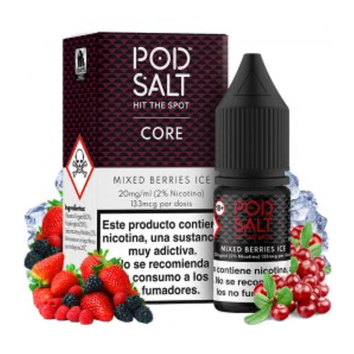 Mixed Berries Ice pod salt core