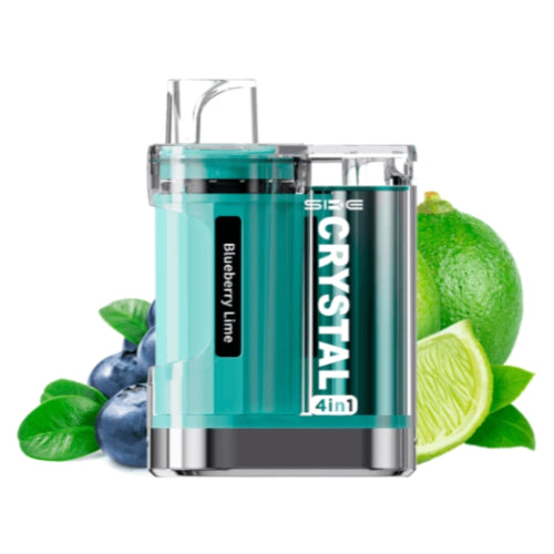 Crystal 4 in 1 Pod Kit Blueberry Lime SKE