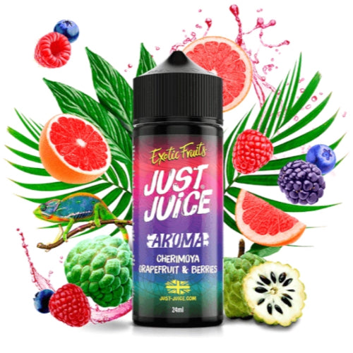 Cherimoya Grapefruit Berries 24ml Longfill Just Juice