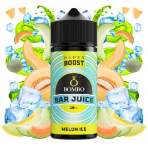 Melon Ice 10ml Hyper Boost Longfill Bombo Bar Juice