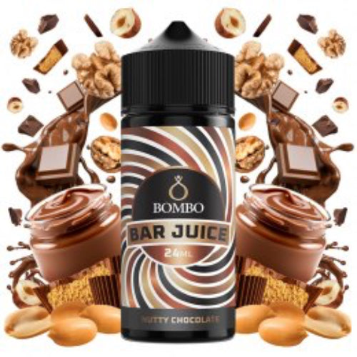 Nutty Chocolate 24ml Longfill Bombo Bar Juice