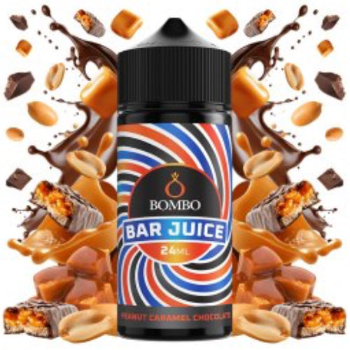 Peanut Chocolate Caramel 24ml Longfill Bombo Bar Juice