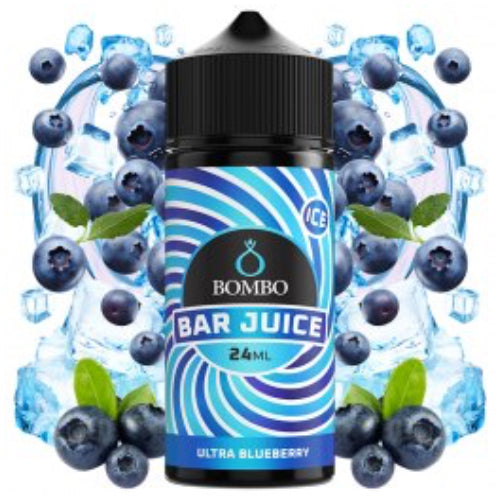 Ultra Blueberry Ice 24ml Longfill Bombo Bar Juice