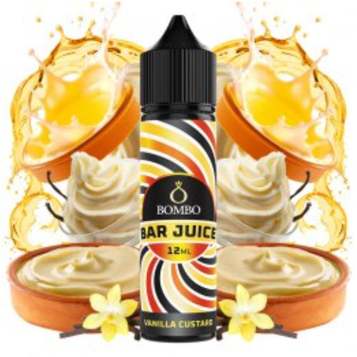 Vanilla Custard 12ml Longfill Bombo Bar Juice