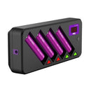 Cargador Efest LUC BLU4