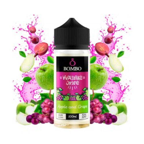 Bombo 100ml sabor Apple and Grape
