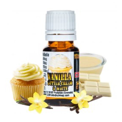Vanilla Butter Cream & White 10ml (Aroma) (Oil4Vap)
